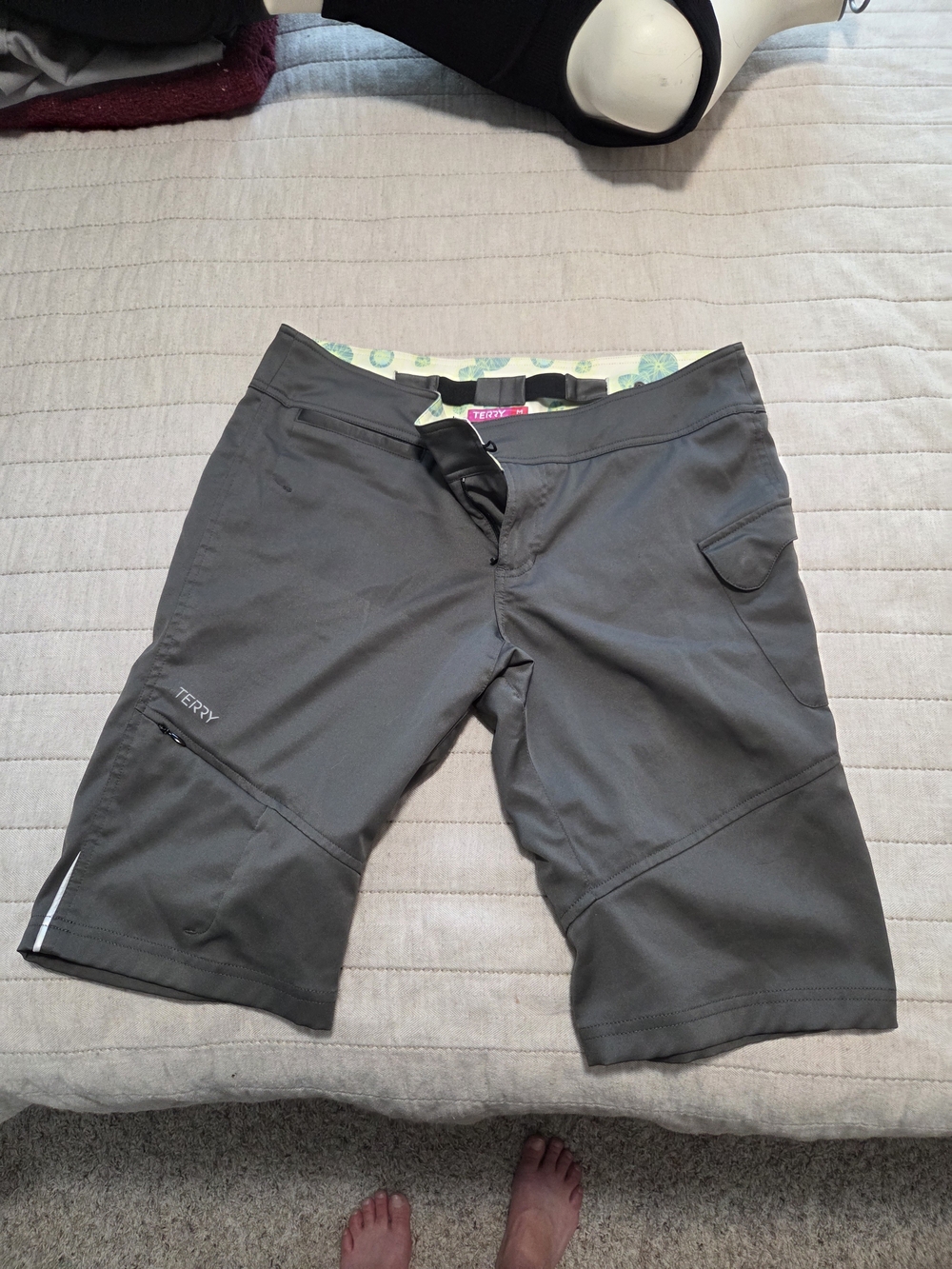 Terry Women’s Gray Mountain Bike Shorts